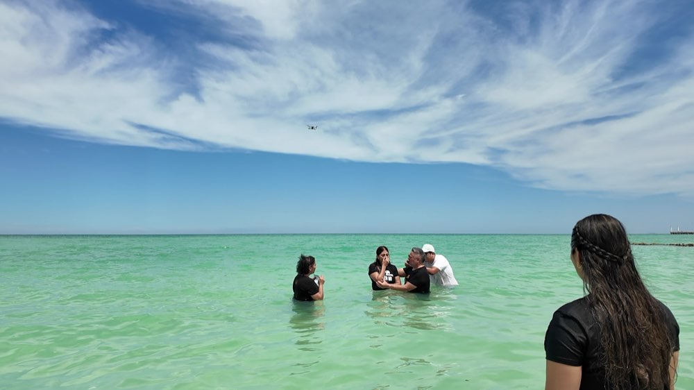 La comunidad en el agua
